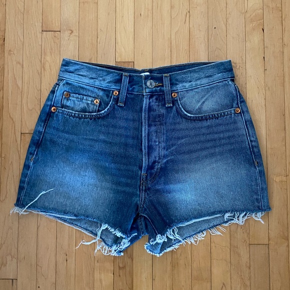 RE/DONE High Rise Short - Picture 1 of 4